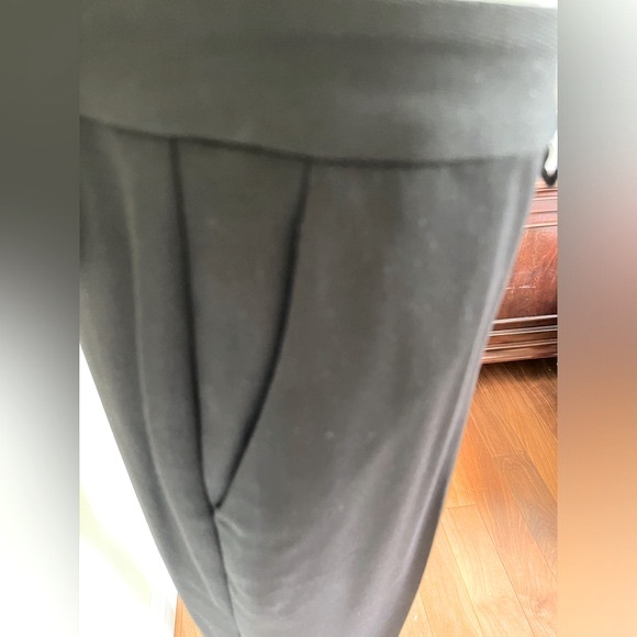 Ralph Lauren black 100% wool dress pants front zipper side pockets US 14 - Picture 7 of 15